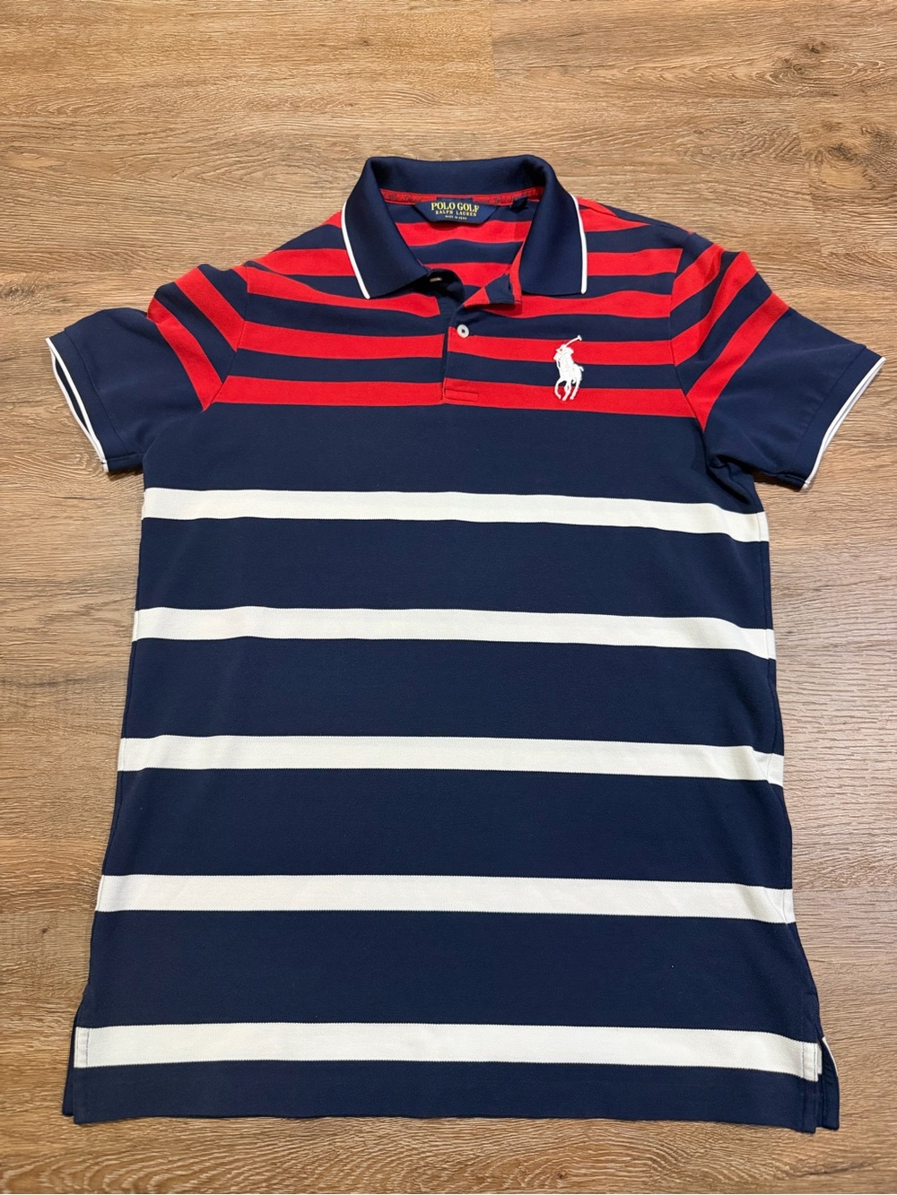 Polo Golf Ralph Lauren Ryder Cup 2014 USA Performance Polo Shirt Big Pony  Small